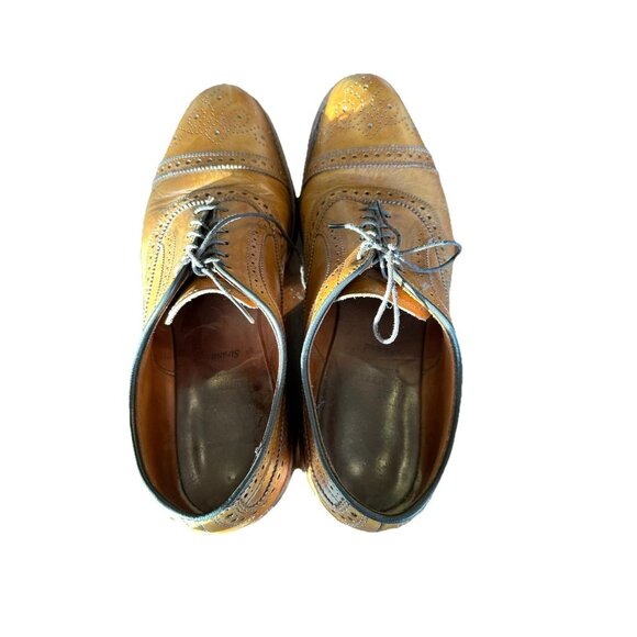 Allen Edmonds Strand Cap-toe Oxford Men\'s Size 10 D  Leather Dress shoes